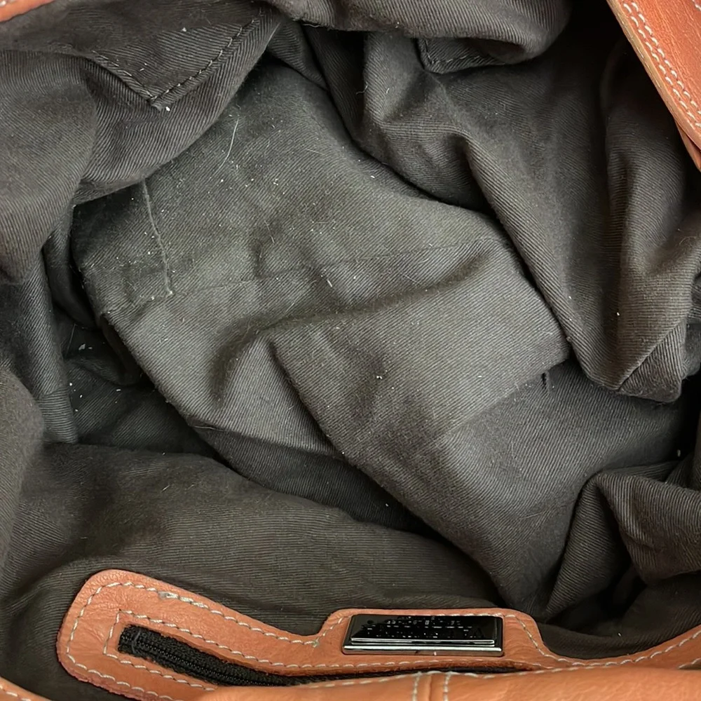 SOLD-NOT AVAILABLE Custom made in Italy! Coral leather hobo Valentina bag - Picture 7 of 13